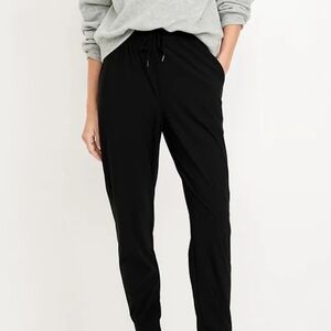 Old Navy Sleektech Black Jogger Pants